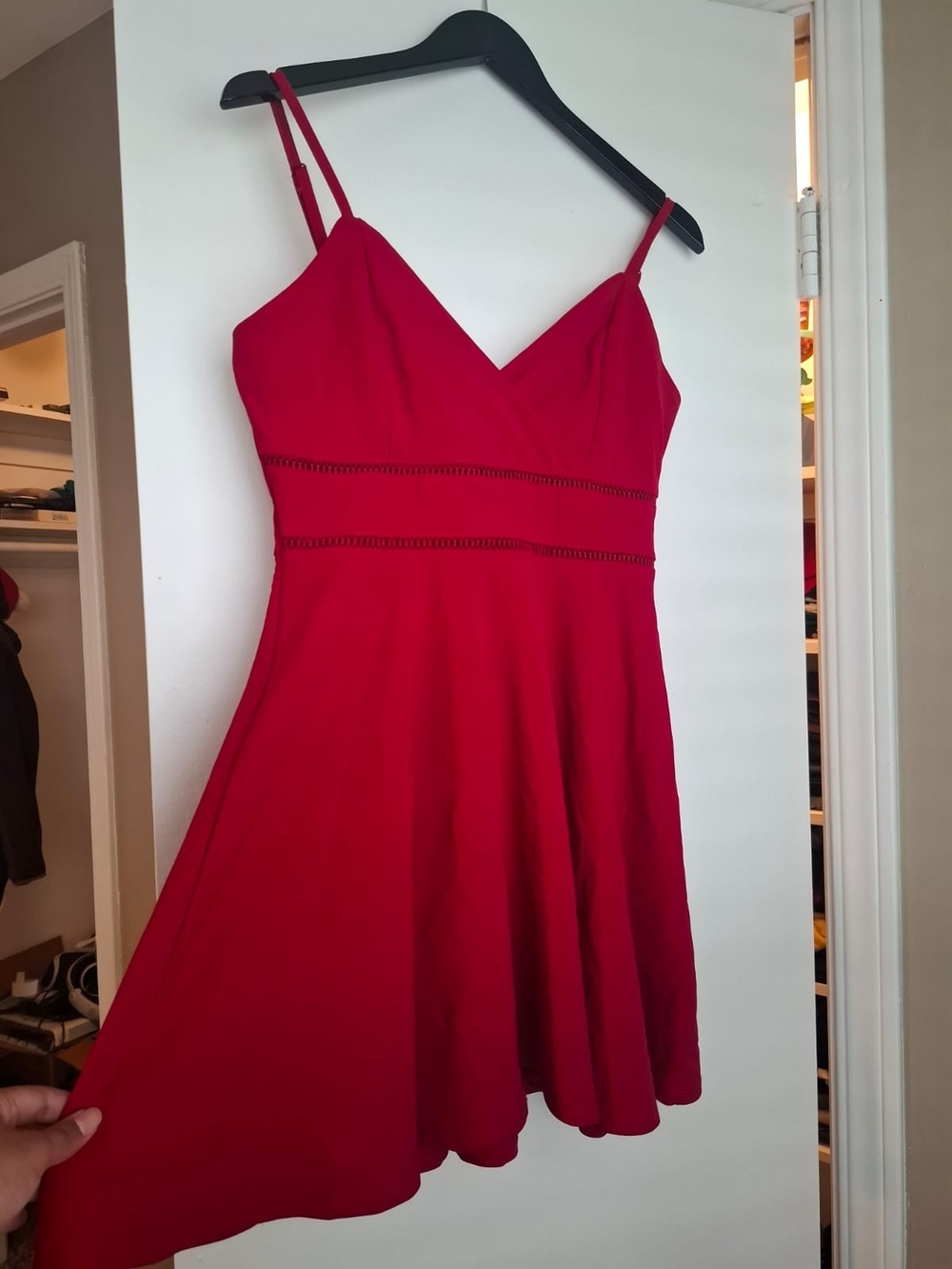 Red Dress Size L Casual, Gothic